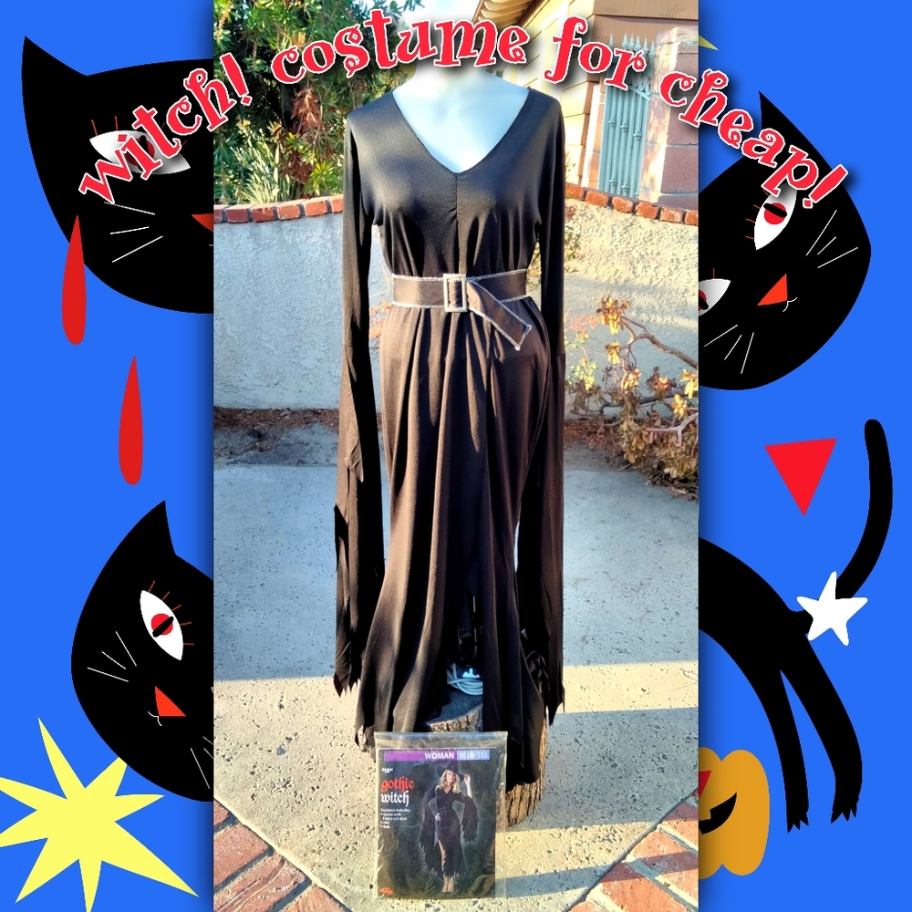 Gothic Witch Costume by Fun World